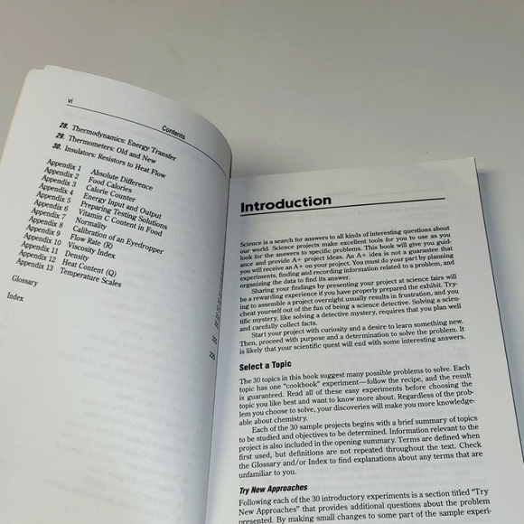 Chemistry Project /Science Fair Book: "A+ Projects in Chemistry" by VanCleave - Picture 7 of 10